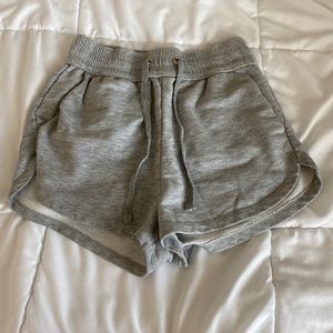 Light Gray Sweatshorts